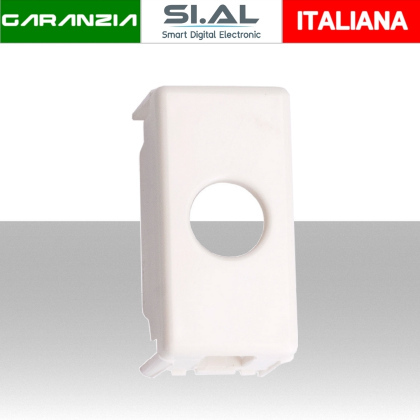 Adattatore portafrutto 1 foro AVE System 44 Domus Bianco 