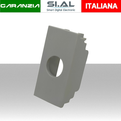 Adattatore portafrutto 1 foro BTicino MatixGo Grigio
