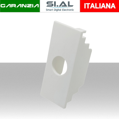 Adattatore portafrutto 1 foro Vimar Linea Bianco