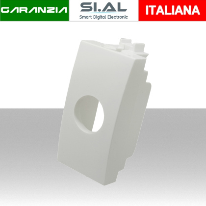 Adattatore portafrutto 1 foro ABB serie Chiara