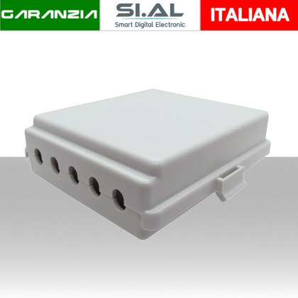 Contenitore da esterno box protettivo per fissaggio a palo