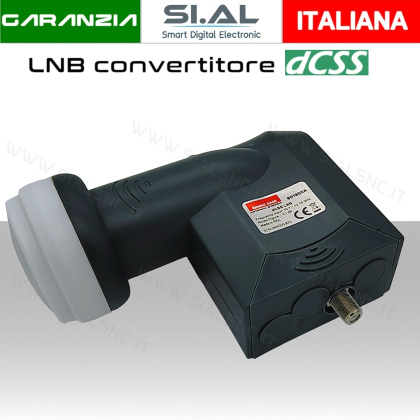 Lnb dCSS illuminatore per parabola Emme Esse 80190SA