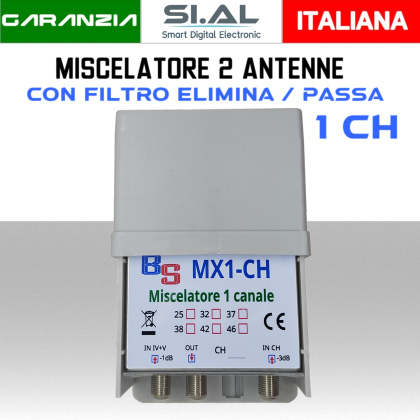 miscelatore 1 canale
