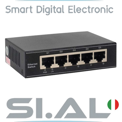 switch ethernet 5 porte gigabit H3005