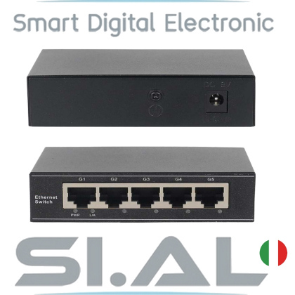switch ethernet 5 porte gigabit H3005