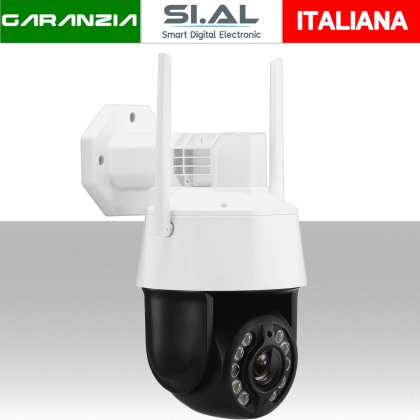 Telecamera WiFi PTZ da 5.0MPX Full Color con Zoom 20X 