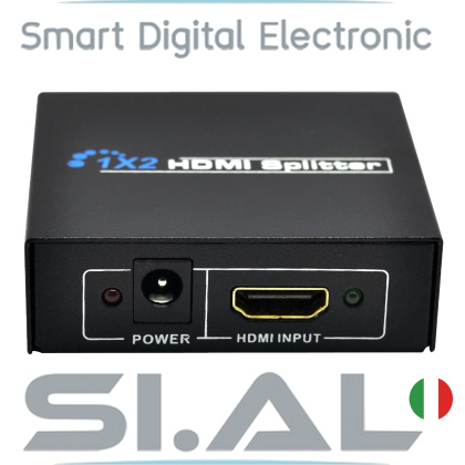 VA1597 splitter hdmi 1x2