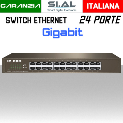 0418 switch 24 porte gigabit