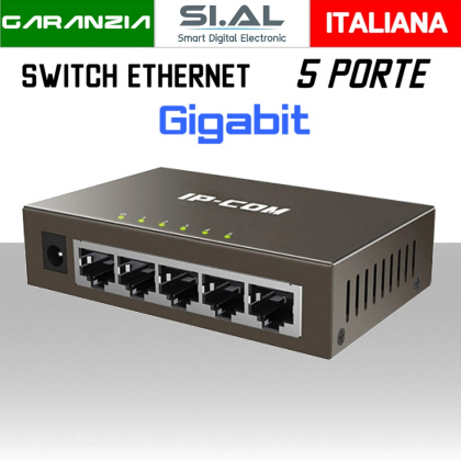 0421 switch 5 porte gigabit