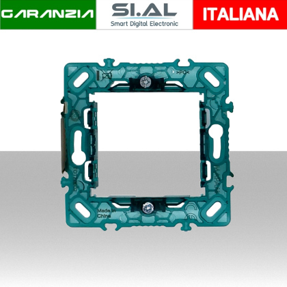 z6002 supporto 2 posti da incasso