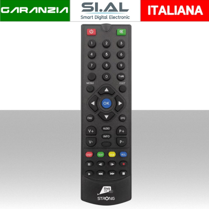 Telecomando originale per decoder Tivusat Strong 7807