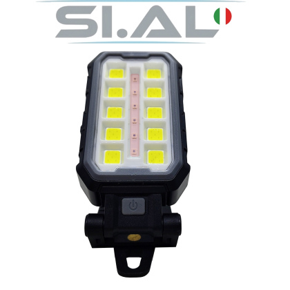 lampada led da lavoro orientabile