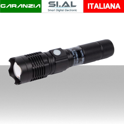 Torcia led tascabile 800 lumen