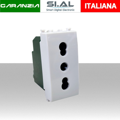 618B Modulo frutto bipresa