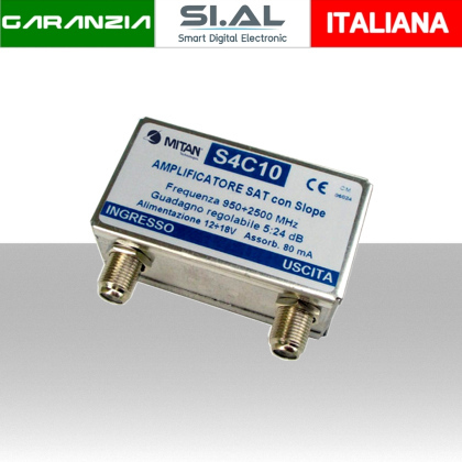 MITAN S4C10 amplificatore sat 24dB