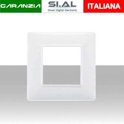 placca 2 moduli