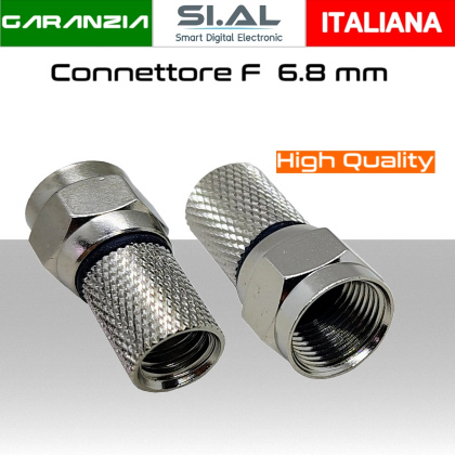 3164 connettore f 6,8 mm