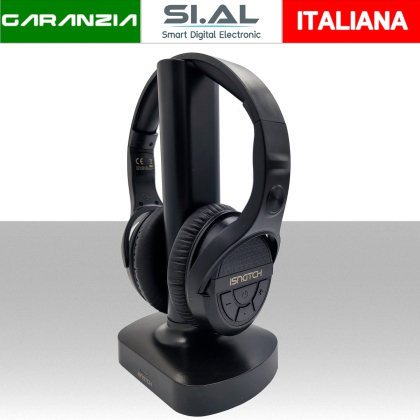 Cuffia TV senza fili ricaricabile wireless BT
