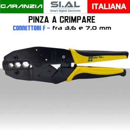 pinza a crimpare per connettori F