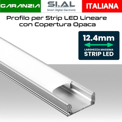SKU3355 Profilo LED lineare in allumnio cover opaca