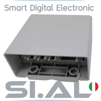 SA2800 centralino tv da palo 4 ingressi 34db