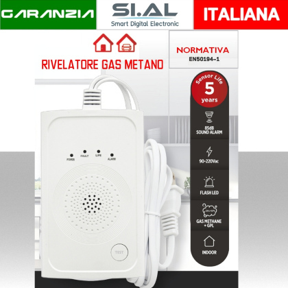 Rilevatore di GAS metano