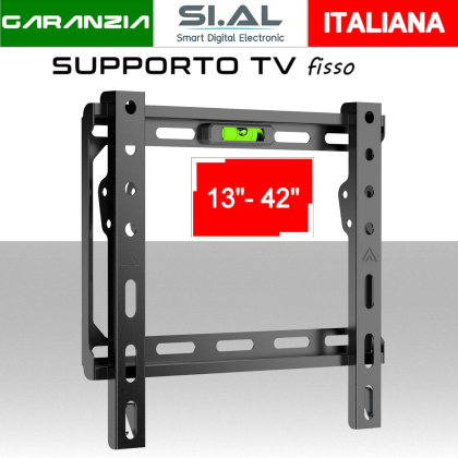 Staffa TV fissa per schermi da 13-42 pollici 