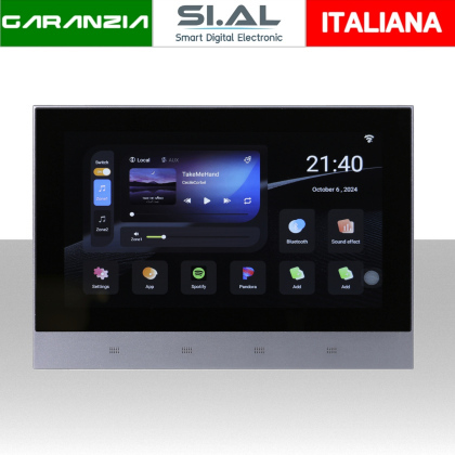 Amplificatore Audio da Parete 8 canali