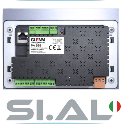 Amplificatore Audio da Parete 8 canali