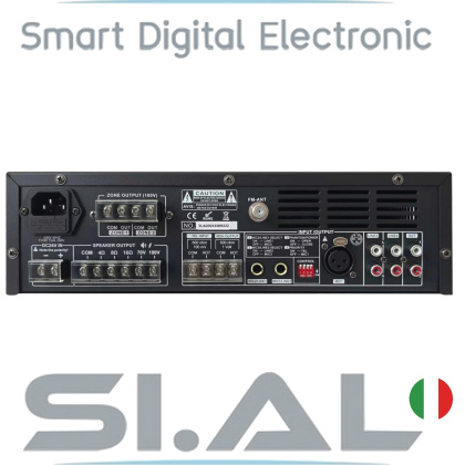 Amplificatore 60W a 2 zone PAA 60M2Z