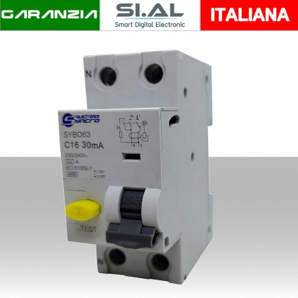 Magnetotermico Differenziale 16A 