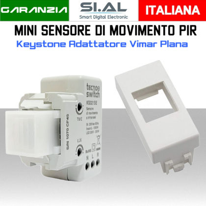 Mini Sensore di Movimento PIR Keystone KS321SE
