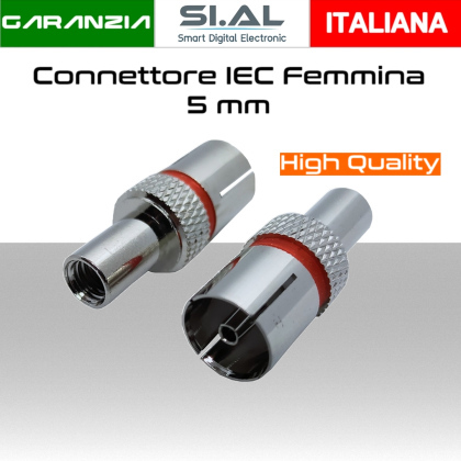 IEC FEMMINA ROSSO