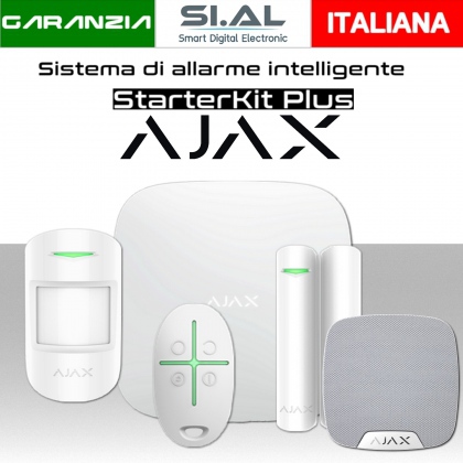 Sistema di allarme via radio Ajax StarterKit Plus con sirena 