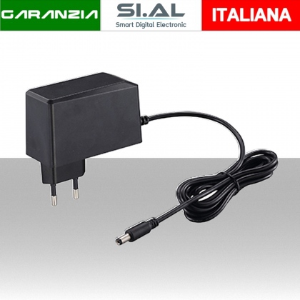 Alimentatore per telecamere di videosorveglianza 12Vdc 2A 24W